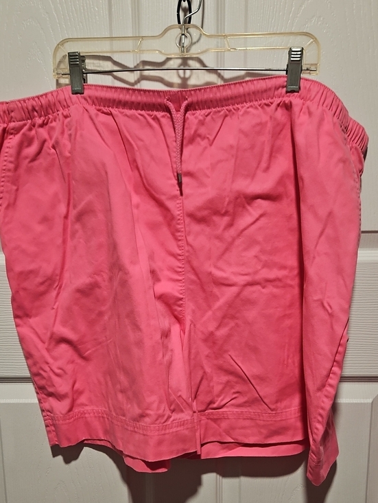 Coral Bay Pants - Coral Bay Pink Elastic-Waist Bermuda Shorts
